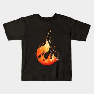 Falling Fox Kids T-Shirt